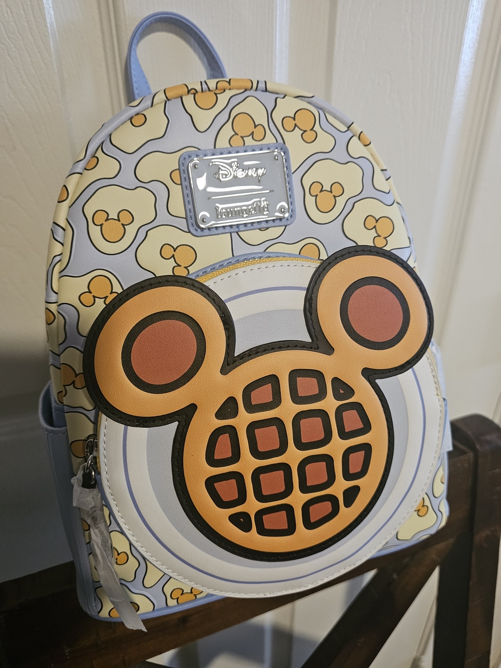 Loungefly Waffle Mickey Mini Backpack